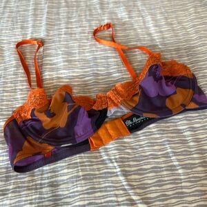 Elle Macpherson intimates lace sheer mesh floral underwire bra